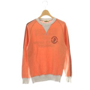 ラグランスウェット F オレンジ マルチカラー /DO OS