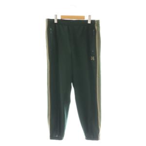 Zipped Track Pantsパンツ ジャージ M ダークグリーン ベージュ J0226 /CX