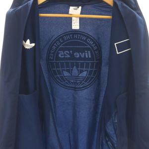adidas Originals OASIS TOUR live25 FIREBIRD TRACK ジャージ 2XL ネイビー 紺 OASISロゴ