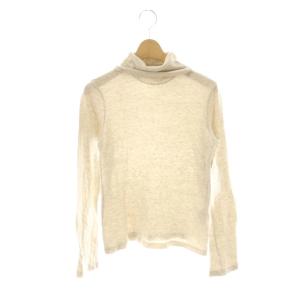 タートルネックニット カットソー プルオーバー 3 ベージュ /CX OS