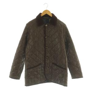 × マッキントッシュ MACKINTOSH キルティングジャケット 中綿 L ブラウン 茶 PP-63172