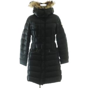 HERMIFUR ダウンコート 0 ブラック