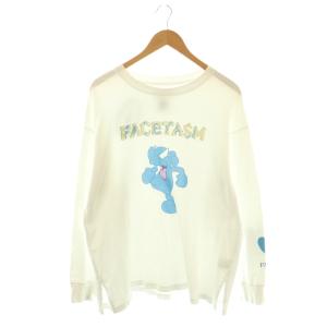 x CPD Mr.SHIRAI PRINT LONG TEE Tシャツ カットソー 4 ホワイト マルチカラー