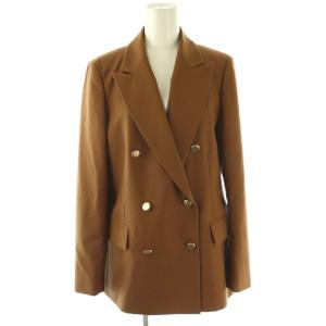 6B ウール ブレザー 25FW 38 ブラウン