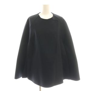 リバーケープコート ポンチョ ジャケット F ブラック /DF OS