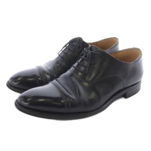 HIROKAWA ストレートチップ レザーシューズ ビジネスシューズ 25.5cm 黒 ブラック /SR