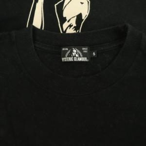 HYSTERIC GLAMOUR HYS TIMES Tシャツ ロンT 長袖 バックプリント S ブラック /MY OS SH