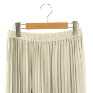 Diagram GRACE CONTINENTAL x ERI YOSHIDA ヨシダリエ 25AW プリーツスカート フレア ロゴ 36 シルバー色 ブラック