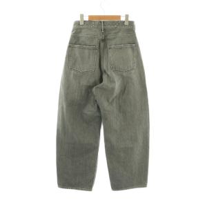 upper hights THE CONTE UN SUMI デニムパンツ ジーンズ ジッパーフライ コットン 23 グレー /NR