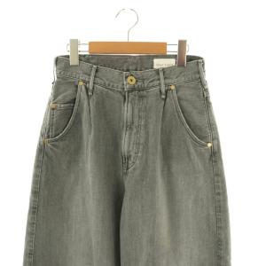 upper hights THE CONTE UN SUMI デニムパンツ ジーンズ ジッパーフライ コットン 23 グレー /NR