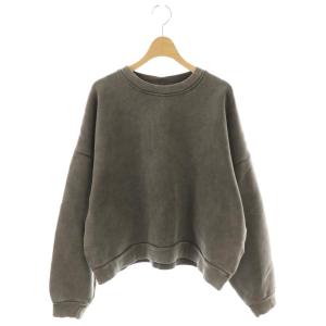 ロゴワッペンセーター スウェット プルオーバー 長袖 XXS グレー FN-UN-SWEA000017