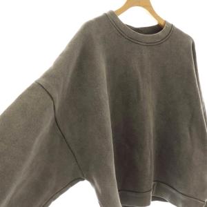 Acne Studios ロゴワッペンセーター スウェット プルオーバー 長袖 XXS グレー FN-UN-SWEA000017