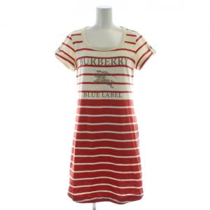 半袖 ボーダーチュニック 38 白 ホワイト 赤 レッド ボーダー /AB OS