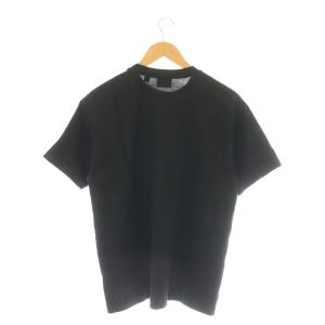 BURBERRY CREW-NECK T-SHIRT XS ブラック ホワイト
