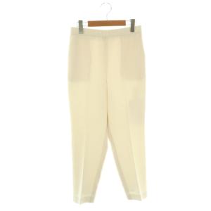 エターナルライン ストレッチクロステーパードパンツ 38 オフホワイト /DF OS