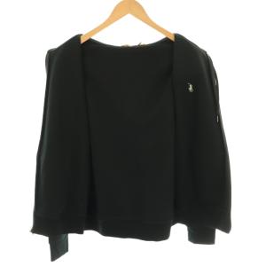 POLO RALPH LAUREN 近年モデル ジップパーカー フーディー M ブラック /DF OS