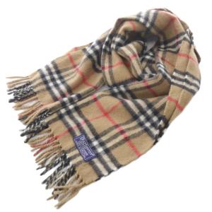 ノバチェック柄 マフラー ブラウン