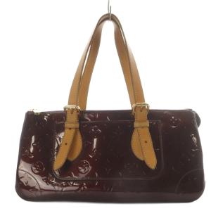 モノグラム ヴェルニ ローズウッド アヴェニュー ハンドバッグ アマラント M93510