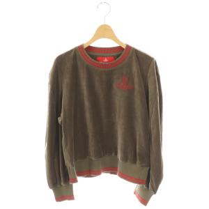 オーブ カットソー ベロア 00 モカブラウン レッド /ES OS