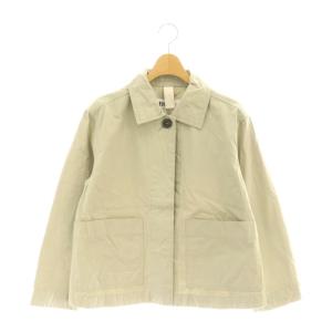 24SS VINTAGE COTTON PLAINWEAVE ジャケット 1 カーキ ベージュ /AQ