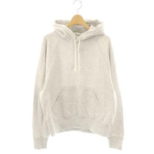 スビンコットンジャージー フーデッドプルオーバー パーカー スウェット M 杢グレー /ES OS