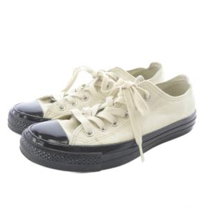 CONVERSE MHL オールスター ローカットスニーカー キャンバス 24cm 白 ホワイト 黒 ブラック 1SD027