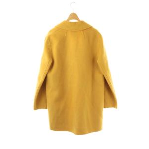 Theory NEW DIVIDE LUXE OVERLAY DF ハーフコート アウター S イエロー /DF OS