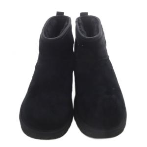 UGG australia CLASSIC MINI CRYSTAL BOW ムートンブーツ ショート 23cm 黒 ブラック 1006749