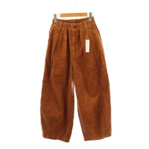 25AW ビッグコーデュロイサーカスパンツ ワイド タック 2 ブラウン /CX OS SH