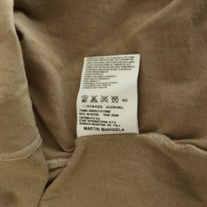 Martin Margiela 08AW AIDS T-SHIRT エイズTシャツ 半袖 Vネック ここのえ期 S ブラウン /MY OS