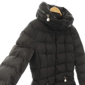 MONCLER FLAMMETTE ダウンコート 0 ブラック