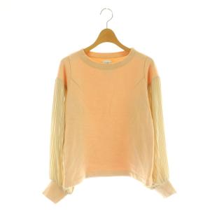 スウェット カットソー プリーツ切替 36 ピンク 82713722 /MI OS