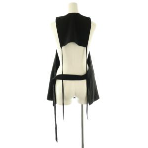 ENFOLD 25SS PEツイル 2Way ホルターベスト 38 ブラック