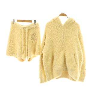 23AW ポケモンスリープ ジェラピカチュウパーカ&ショートパンツ ルームウエア F イエロー PWNT234055