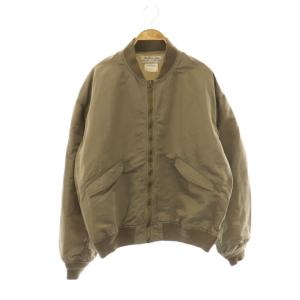 Side Zip MA-1 F カーキブラウン