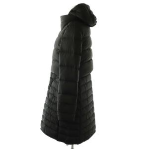 HERNO フード付き ロング ダウン コート 40 ブラック