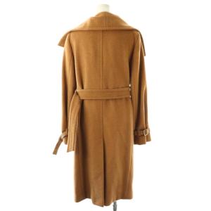 Max Mara キャメルベルテッドコート 42 キャメル 10160833000