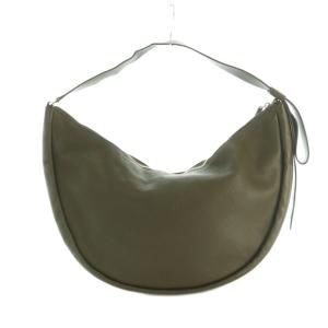 kate spade new york ハーフムーン トートバッグ レザー カーキ /MI OS