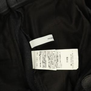 Framework 25AW 裏起毛フレアパンツ スラックス ストレッチ 38 グレー /MY OS SH
