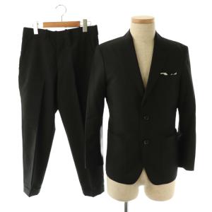 961-JK02ジャケット テーラード ×961-PT01パンツ セットアップ スーツ 36 ブラック