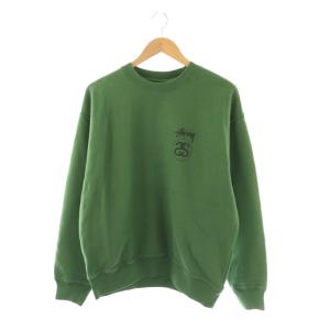 STUSSY STOCK LINK CREW PIGMENT DYED スウェット