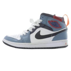 FACETASM Nike Air Jordan 1 Mid White/Navy