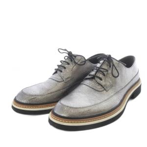 Alexander McQueen COLUMBIA LACE UP ダービーシューズ 38 シルバーカラー