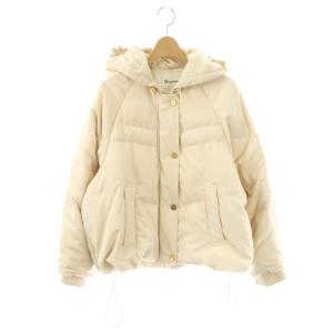 24AW リブミックスブルゾン 36 アイボリー