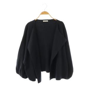 カーディガン ニット 長袖 38 紺 /NR OS