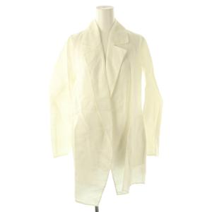 リネン テーラードジャケット P TP ホワイト /ES OS