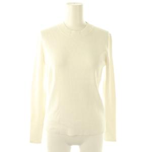 リブニット セーター 38 ホワイト /ES OS