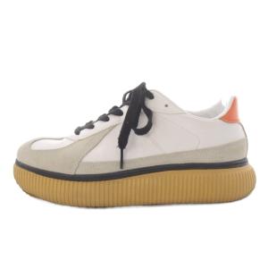 DELECITY スニーカー ローカット レザー US7.5 ホワイト 1183B874 /YO27