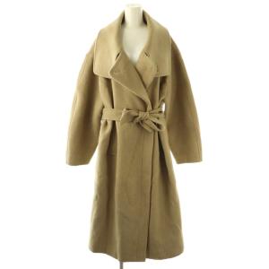 23AW Standcollar Wool Coat 36 ベージュ