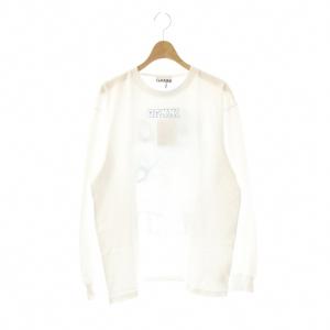 Future Heavy Jersey Rose Long Sleeve カットソー M ホワイト ライトブルー